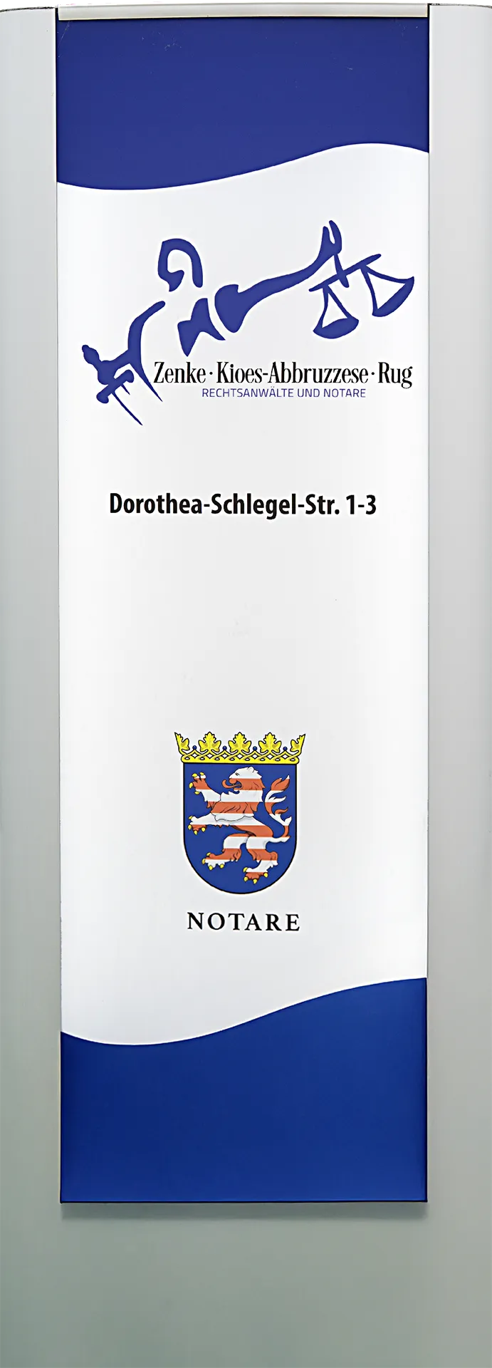 Stähle mit Kanzleilogo